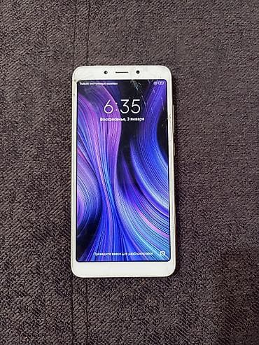 Redmi, Redmi 6A, Б/у, 16 ГБ, цвет - Золотой, 2 SIM