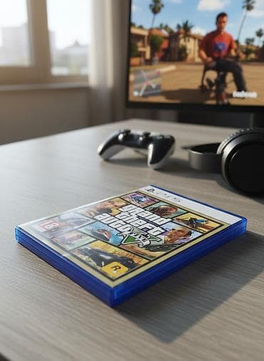 Игры для PlayStation 5 (диски, Blu‑ray) 1) Grand Theft Auto V (PS5) -