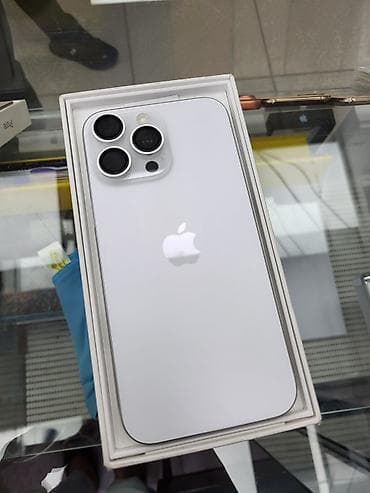 iphone 16 pro white: IPhone 16 Pro Max, Б/у, 512 ГБ, White Titanium, Коробка, В рассрочку, 93 % — 5