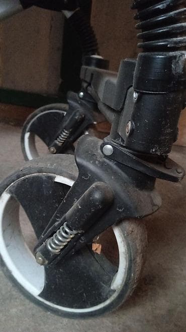 Коляска, цвет - Голубой