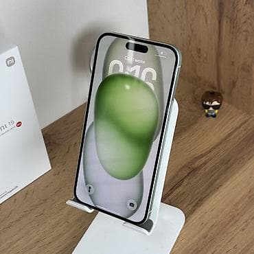 IPhone 15 Plus, Б/у, 128 ГБ, Зеленый, Защитное стекло, Чехол, Кабель, 83 % — 7