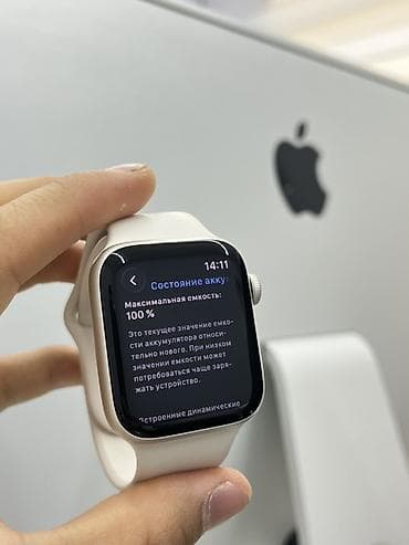 набор 6 в 1 apple: Apple Watch SE (GPS, 2-гo поколения) 🤍 Б/У Состояние идеально 😍 — 2