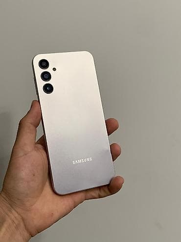 tecno camon 30s pro: Samsung Galaxy A14, Б/у, 128 ГБ, цвет - Белый, 2 SIM — 1