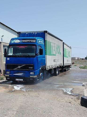 самосвал борт: Тягач, Volvo, Шторный — 1