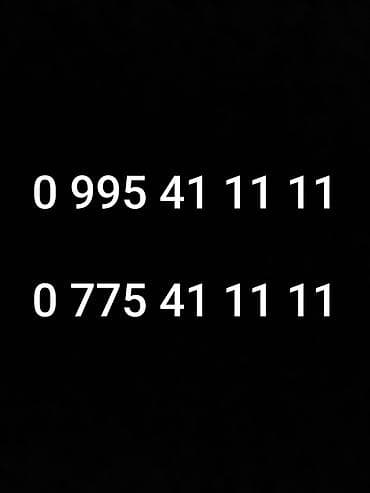 график 11: Красивая запоминающаяся связка мобильных номеров с повторяющимися — 1