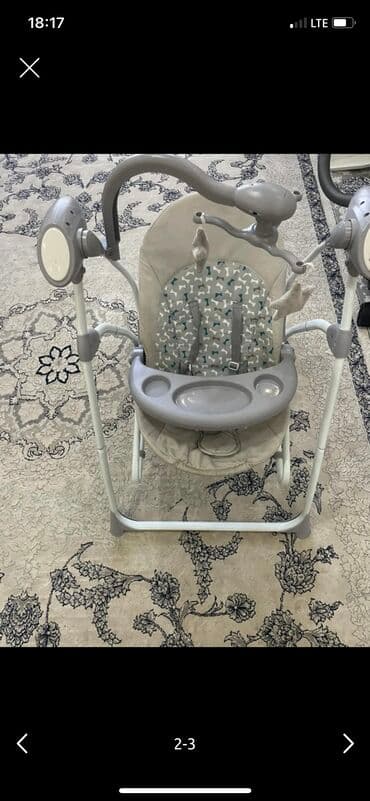 музыкальный мобиль на кроватку: Электронные качели 2в1 для малышей с рождение до 2 лет Подключение — 1