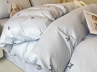 bed sheet: Постельные комплекты с мягким объемным одеялом и наволочками - — 2