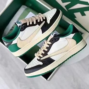 Ботинки: Мужские кроссовки, 36, Air Jordan, Новый, цвет - Белый — 4