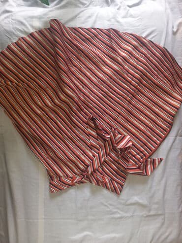 короткое трикотажное платье с длинным рукавом: Повседневное платье, Турция, Лето, M — 18