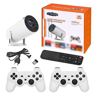 ​🎮 Игровой Smart TV Проектор 3DGame X10 Plus (Комплект с геймпадами)