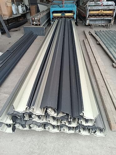 Коньки для крыши: Доборные элементы для кровли и фасада из оцинкованной стали с — 2