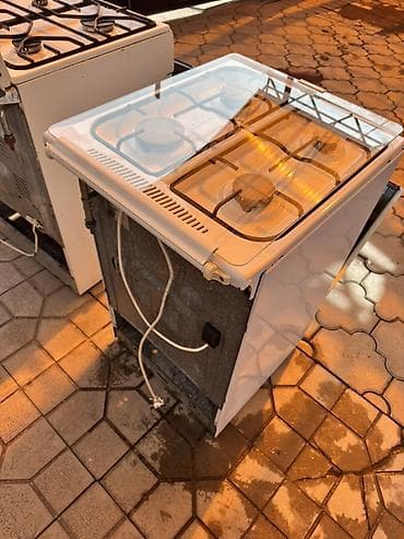 Газовая печь, Bosch, Б/у, Напольная, цвет - Белый — 7