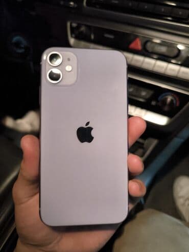 телефон 11 айфон: IPhone 11, Колдонулган, 128 ГБ, Заряддоочу түзүлүш, 67 % — 1