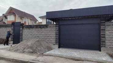 двери от контейнера: Секциялык дарбазалар Панель Сендвичи, Жаңы — 10