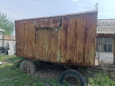 сдаю романовка: Передвижной металлический вагончик на колёсном шасси. Описание: - — 2