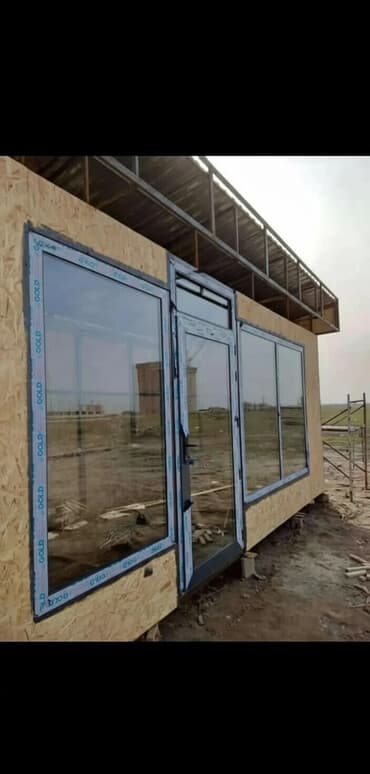 конструктор дом: Пластиковое окно на заказ, Без установки, Без рассрочки — 1