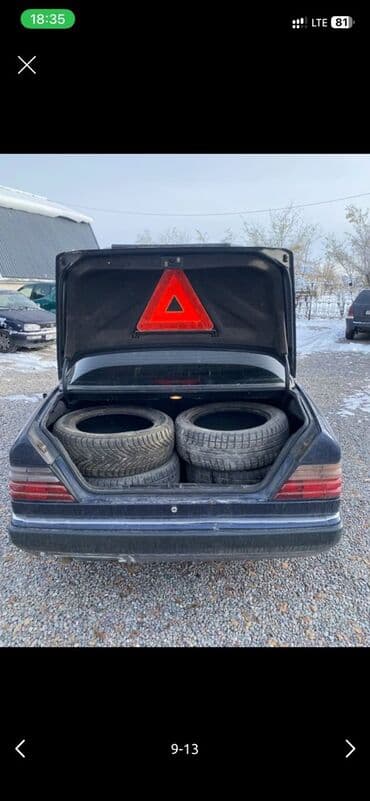 шины на делику: Mercedes-Benz E-Class: 1995 г., 2 л, Механика, Бензиновая, Седан — 8