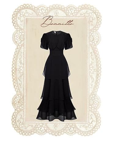 bonnitto: Платье Deluna от бренда Bonnitto - Лёгкая струящаяся ткань из нежного — 3