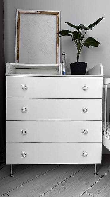 chicco echo: Детская гарнитура, Б/у, Для девочки, Для мальчика, Дерево, цвет - Белый, Платная доставка, Самовывоз — 4