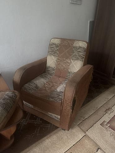 диваны кравать: Прямой диван, Б/у — 5