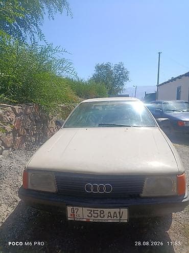 adblue бишкек: Audi 100: 1988 г., Кол менен иштөөчү, Седан — 3