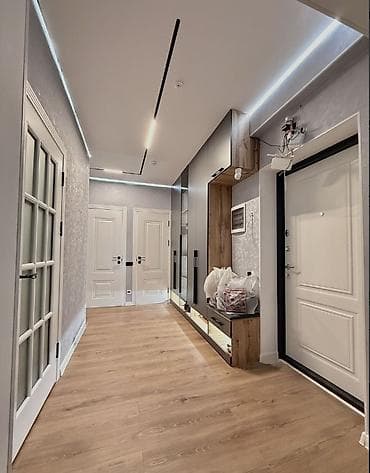 2 комнаты, 61 м², Кок-Жар мкр 9 этаж, Дизайнерский ремонт
