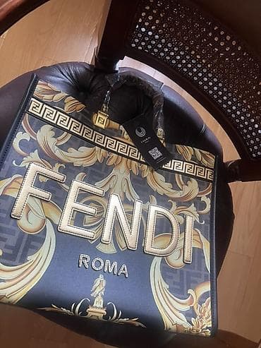 бу чехлы: Сумка Fendi Shopper Tote ROMA - Формат: вместительная шоппер‑сумка — 2