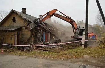 Услуги демонтажа и сноса построек экскаватором - Механизированный — 1