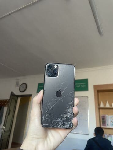 iphone 11 про цена бу: IPhone 11 Pro, Б/у, 256 ГБ, Черный, Зарядное устройство, Защитное стекло, Чехол, 72 % — 2