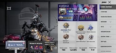 ник: PUBG Mobile — игровой аккаунт Основное: - Уровень коллекции: 62 - — 2