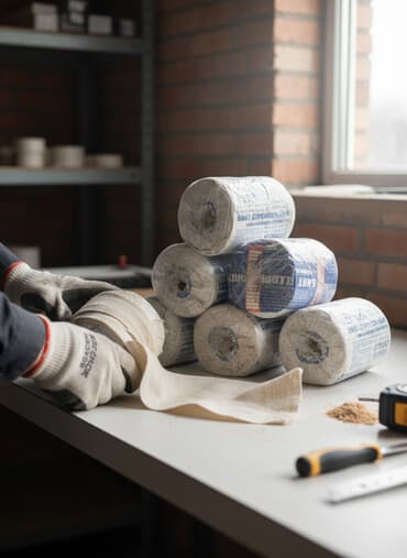 самоклеющаяся лента: Бинт строительный повышенной прочности STP005T длиной 30 метров и — 1