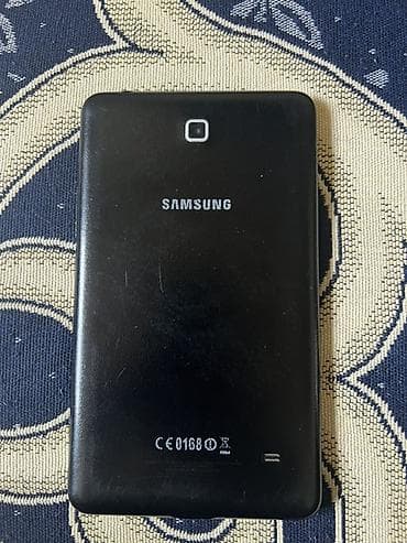 самсунг 132: Планшет, Samsung, память 16 ГБ, 7" - 8", Wi-Fi, Б/у, Классический цвет - Черный — 2