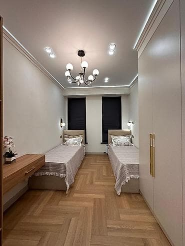 обменяю на квартиру: 3 комнаты, 80 м², Асанбай мкр Элитка, 10 этаж, Дизайнерский ремонт — 9