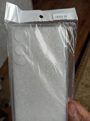 ipod touch 4: Прозрачный чехол от Samsung S25 Edge. Новый — 1