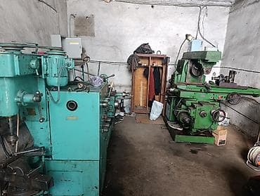 Фрезерный станок без ЧПУ, Горизонтальный, Для металлообработки