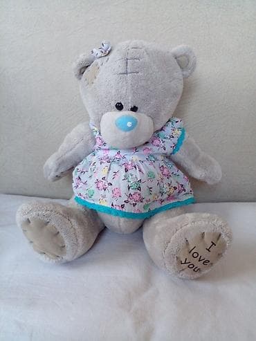 kenzo одеяло: Мягкая игрушка — плюшевый медвежонок в платье. - Цвет медвежонка — 1