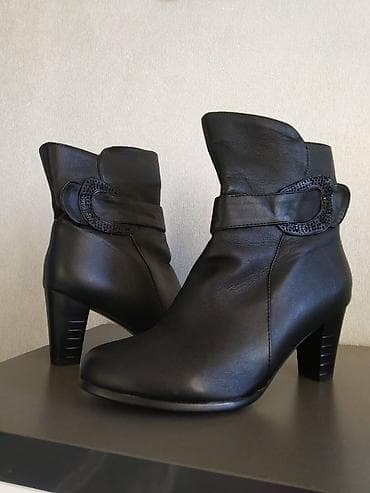 Женская обувь: Продаю НОВЫЕ, демисезонные ботиночки на устойчивом плотном каблуке — 4