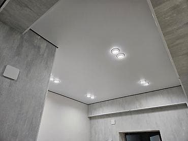 панели самоклейка: Натяжной потолок Глянцевое Монтаж — 9