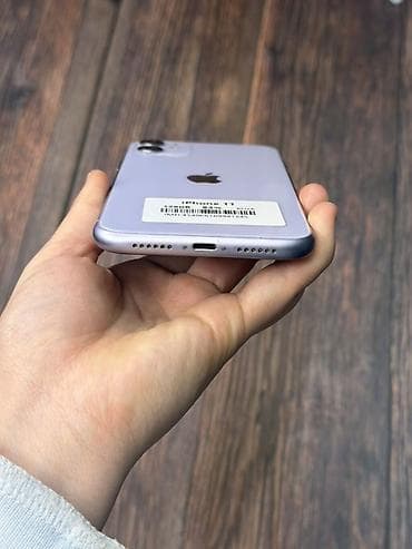 techno pova 5: IPhone 11, Б/у, 128 ГБ, Deep Purple, Зарядное устройство, Защитное стекло, Чехол, В рассрочку, 83 % — 4