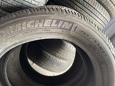 17: Шины 215 / 55 / R 17, Лето, Б/у, Пара, Легковые, Китай, Michelin — 2
