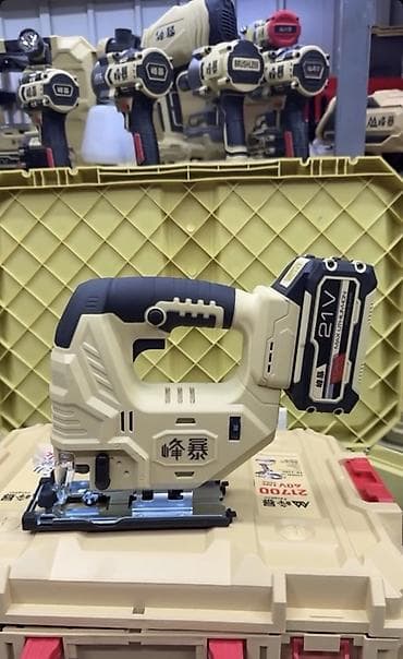 Лобзик на батарейке ФЕНГБАО Аккумуляторный лобзик 21V с аккумулятором