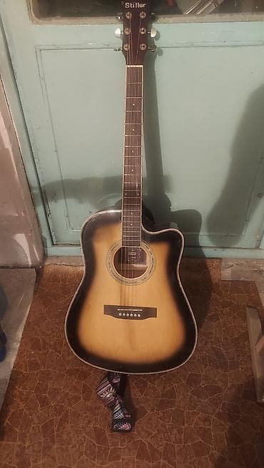 пины: Акустическая гитара Stiller с вырезом (cutaway) - Тип: акустическая — 3
