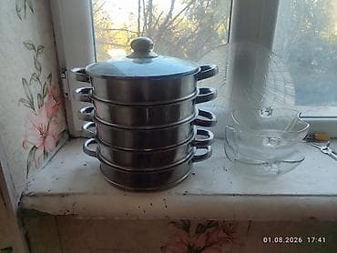 fire maple: Набор кухонной посуды: - Многоярусная пароварка/мантоварка из — 1