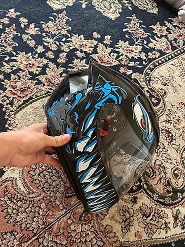 Боз үй: Мотошлем GIKE (интеграл) - Тип: полноразмерный интегральный шлем с — 2