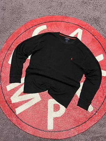 Платья: Лонгслив, цвет - Черный, Италия, M, L — 1