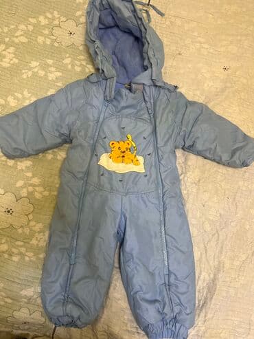 пальто детское демисезонное: Зимний комбинезон на 86 см 300сом — 1