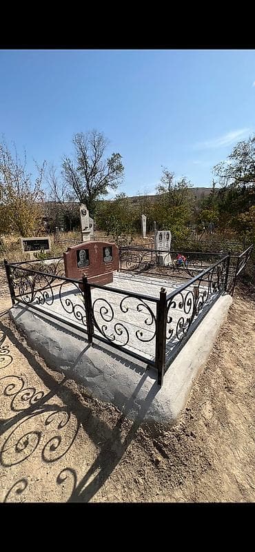 temir: Мүрзөнүн үстүн беттөө, Кресттерди жасоо, Сүрөтү бар овалдарды жасоо | Габбро, Гранит, Жыгач | Жасалгалоо, Орнотуу — 5