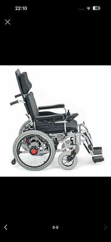 мир колясок: Электроколяска с функцией полного раскладывания (90–180°) - — 1