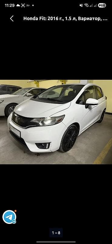 fit 2012: Honda Fit: 2016 г., 1.5 л, Вариатор, Бензин, Хэтчбэк — 6