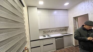 фотографии кухонной мебели: Буйрутма эмеректер, Ашкана, Ашкана гарнитурасы — 11